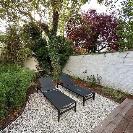 Luxury Apartment With Cosy Garden! Ghent Luaran gambar