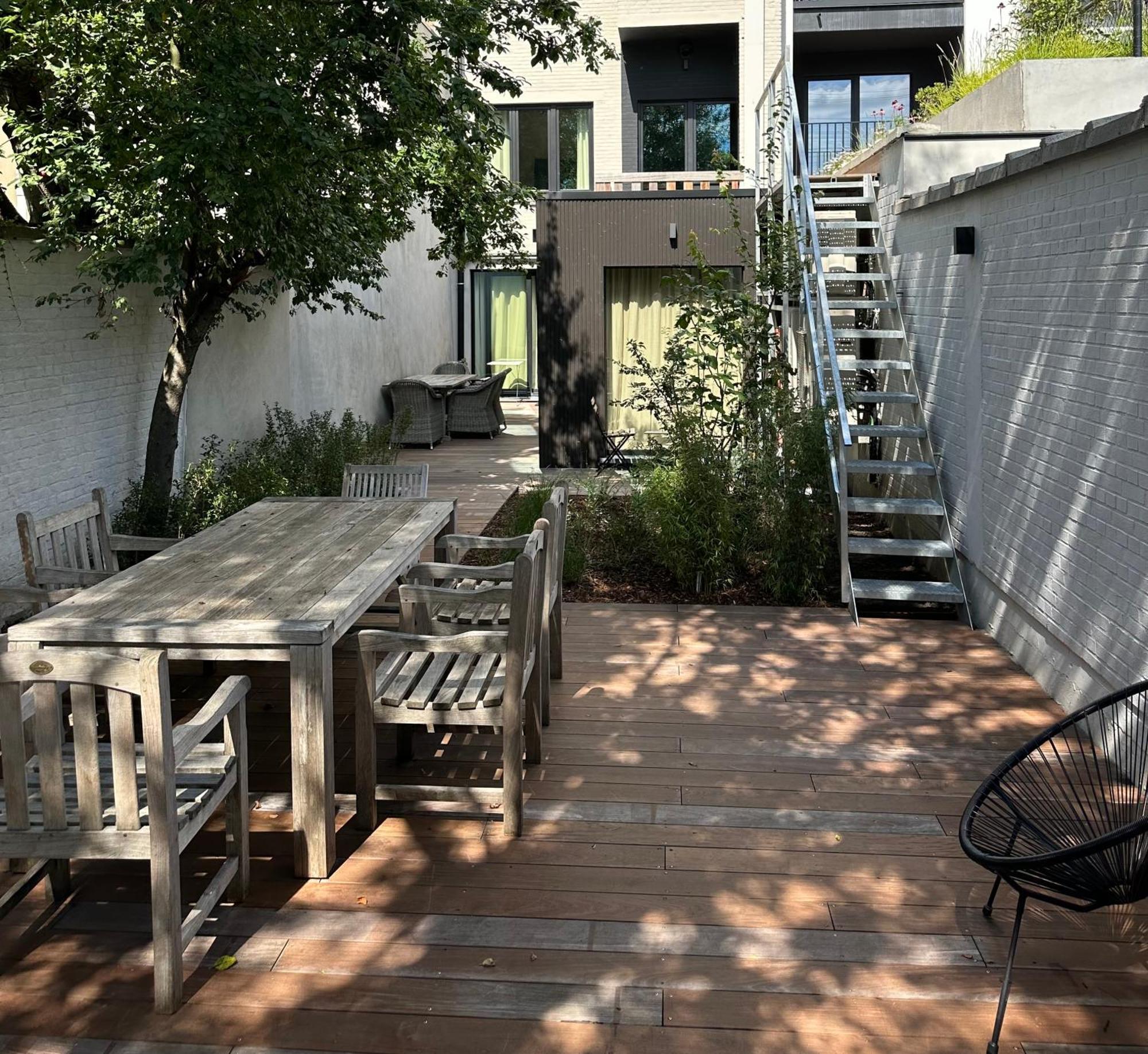 Luxury Apartment With Cosy Garden! Ghent Luaran gambar